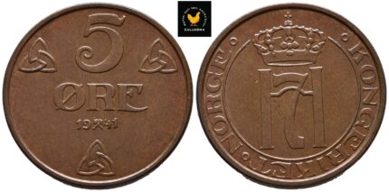 1941 Norge 5 Øre
