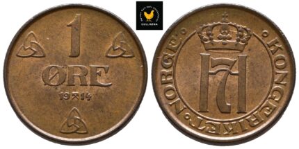 1914 Norge 1 Øre