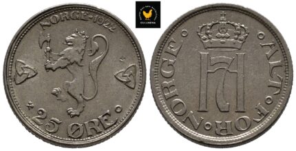 1922 Norge 25 Øre