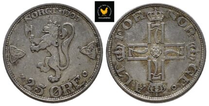 1909 Norge 25 Øre