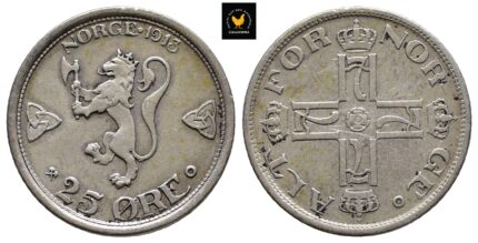 1913 Norge 25 Øre