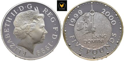 1999 England 5 Pounds ''Millenium''