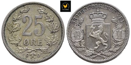1902 Norge 25 Øre