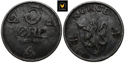 1945 Norge 5 Øre