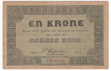 1917 Norge 1 Krone