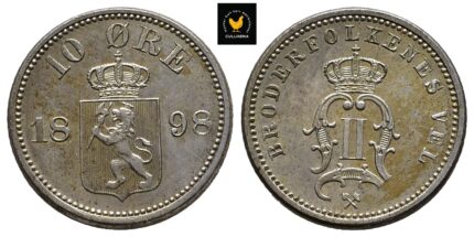 1898 Norge 10 Øre