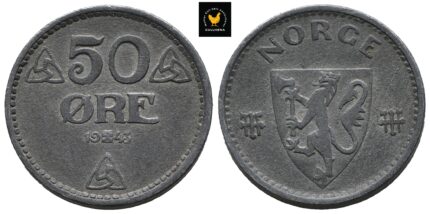 1943 Norge 50 Øre