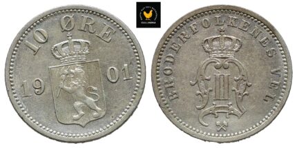 1901 Norge 10 Øre
