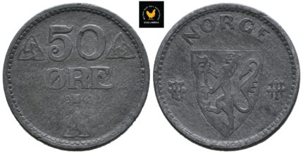 1943 Norge 50 Øre
