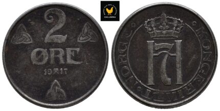 1917 Norge 2 Øre