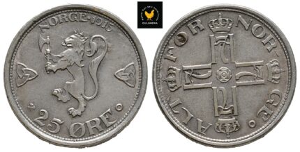 1915 Norge 25 Øre