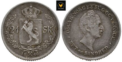 1846 Norge 24 Skilling