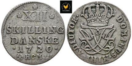 1720 Norge 12 Skilling