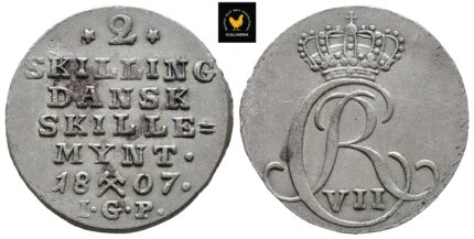 1807 Norge 2 Skilling