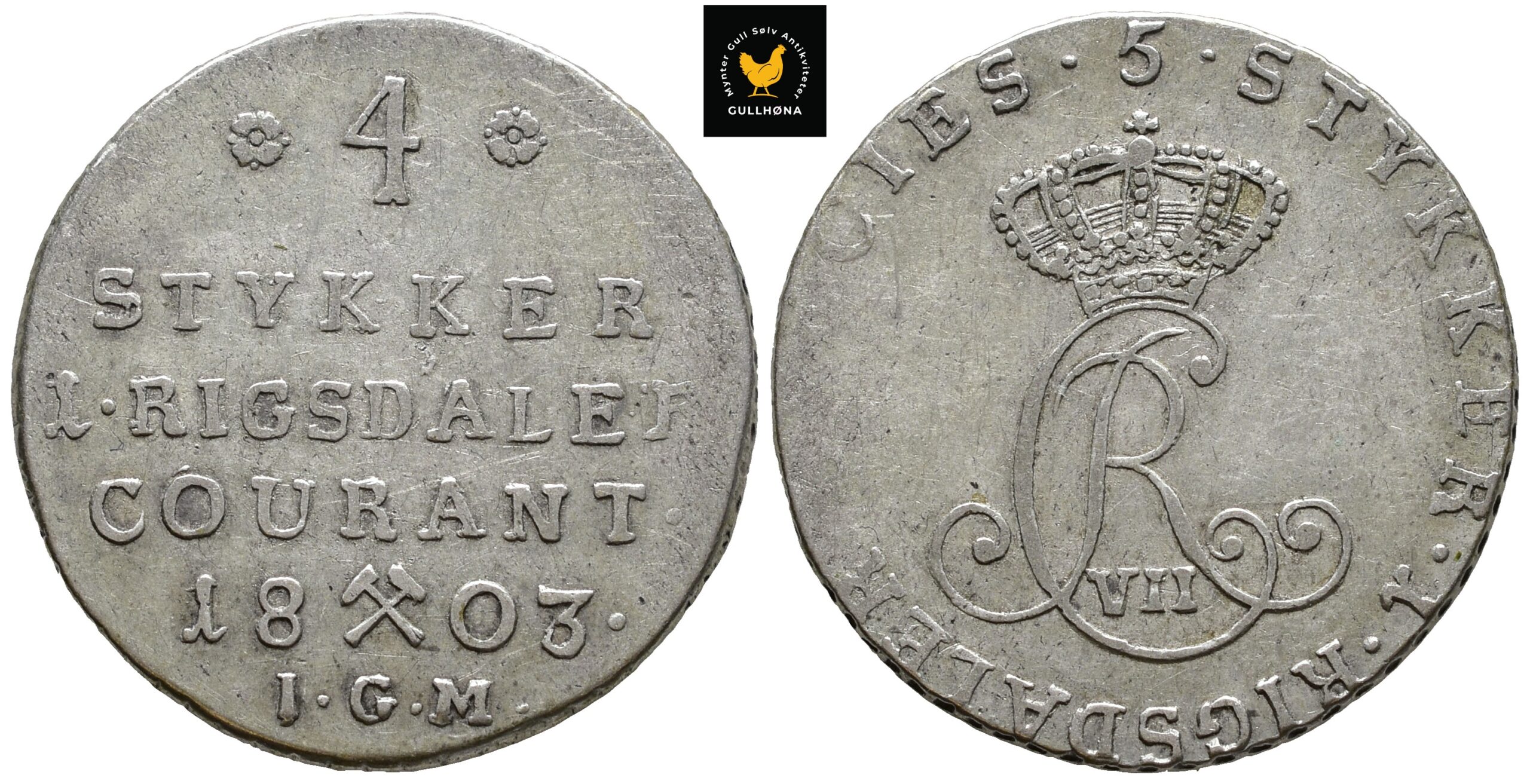 69230g00 1803 Norge 24 Skilling