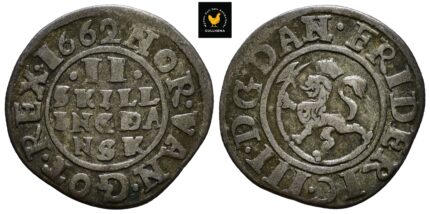 1662 Norge 2 Skilling
