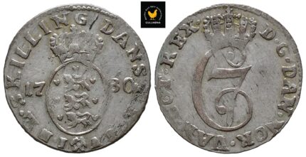 1780 Norge 2 Skilling
