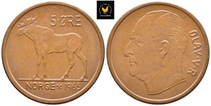 1965 Norge 5 Øre