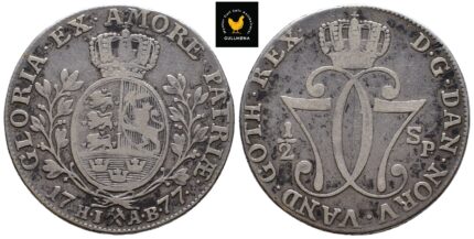 1777 Norge 1/2 Speciedaler