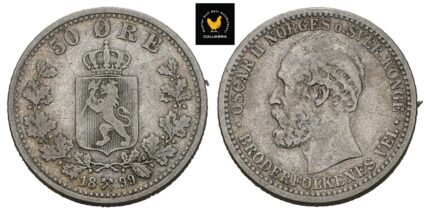 1899 Norge 50 Øre
