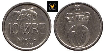 1958 Norge 10 Øre