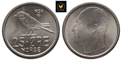 1959 Norge 25 Øre
