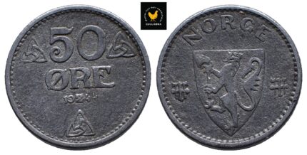 1944 Norge 50 Øre