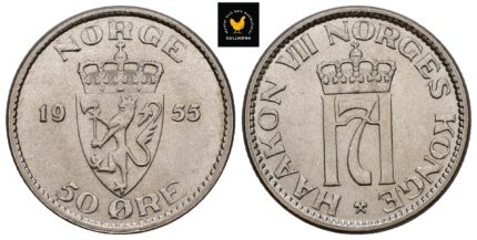 1955 Norge 50 Øre