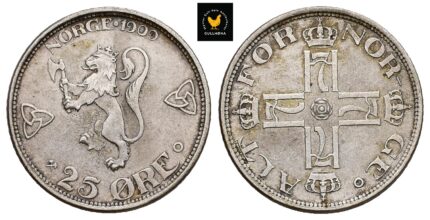 1909 Norge 25 Øre