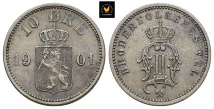 1901 Norge 10 Øre