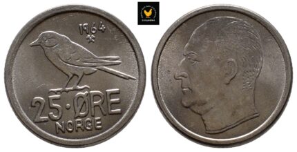 1969 Norge 25 Øre