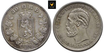 1901 Norge 50 Øre