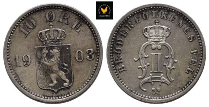 1903 Norge 10 Øre