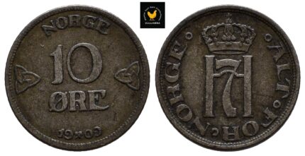 1909 Norge 10 Øre