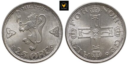 1915 Norge 25 Øre