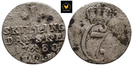 1780 Norge 1 Skilling
