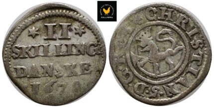 1678 Norge 2 Skilling