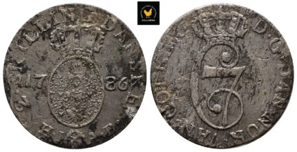 1786 Norge 2 Skilling