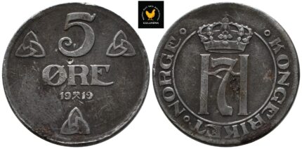1919 Norge 5 Øre