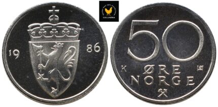 1986 Norge 50 Øre