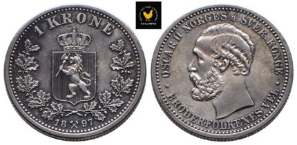 1897 Norge 1 Krone