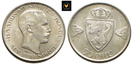 1918 Norge 50 Øre