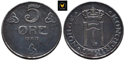 1917 Norge 5 Øre