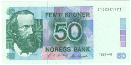 1987 Norge 50 Kroner