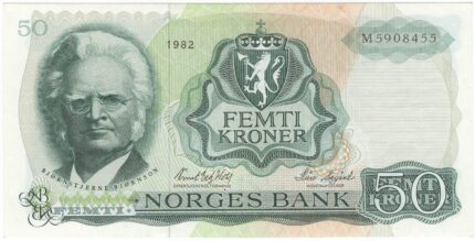 1982 Norge 50 Kroner M