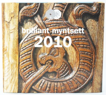 2010 Norge Brilliant Myntsett