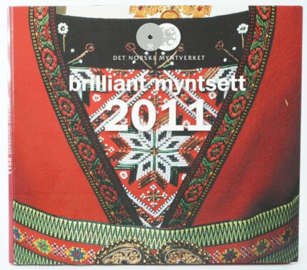 2011 Norge Brilliant Myntsett
