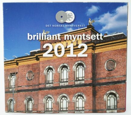 2012 Norge Brilliant Myntsett