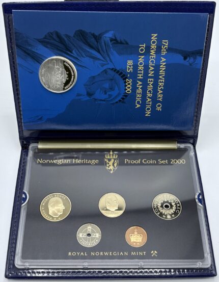 2000 Norwegian Heritage Proof Coin Collection