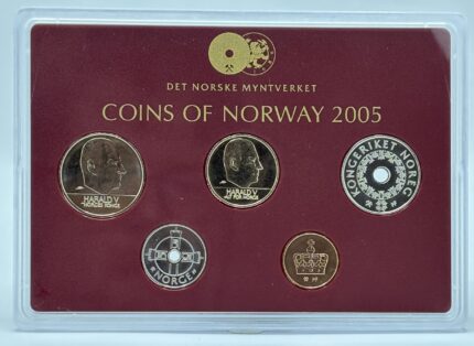 2005 Norges Mynter - Hardplast